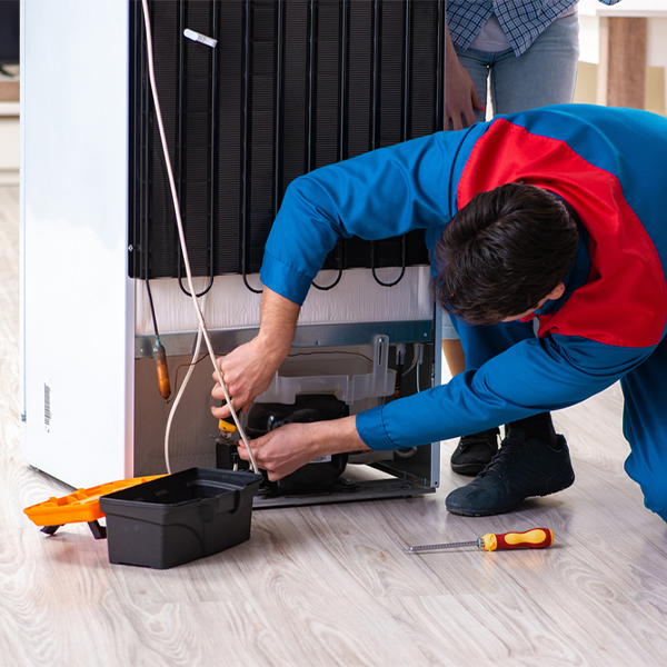 how much do you charge for refrigerator repair services in Downey